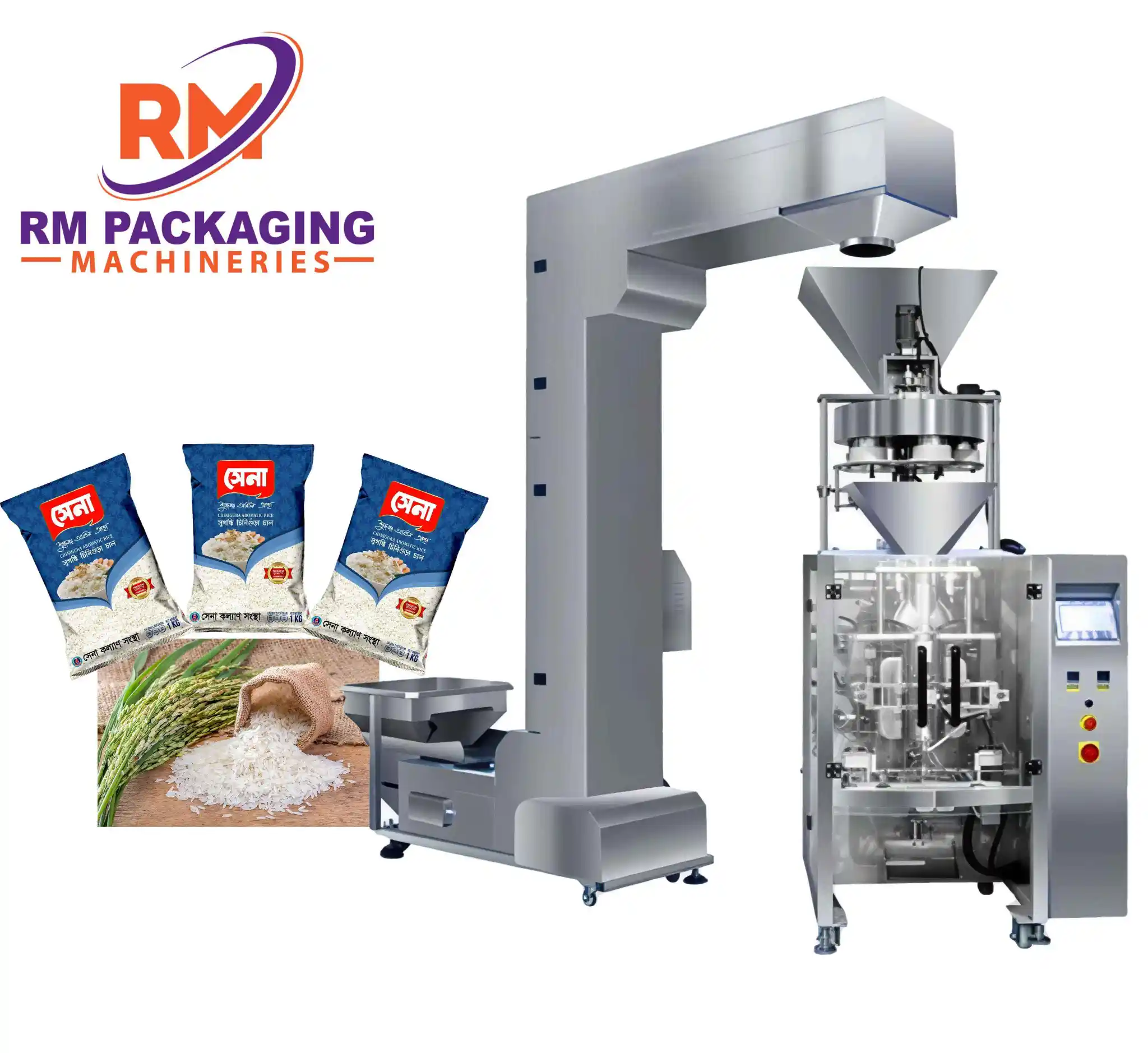 Rice Packaging Machine 1-2 kg